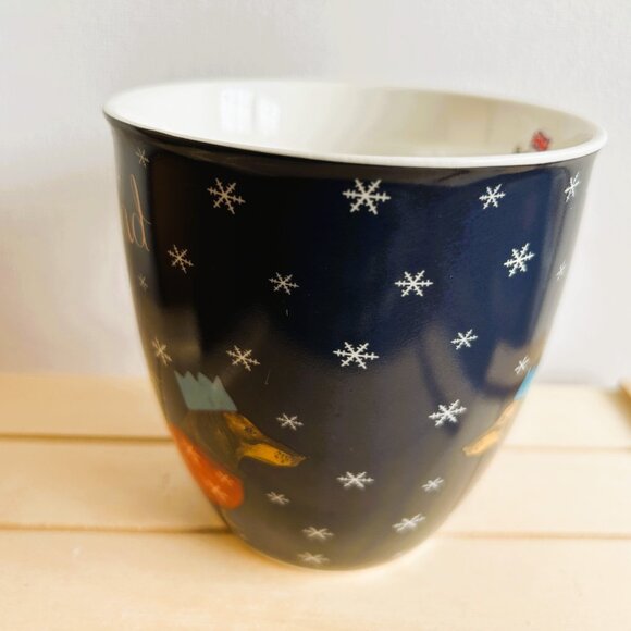 Milly Green Dachshund Through the Snow Oversized Christmas Mug - Picture 4 of 8